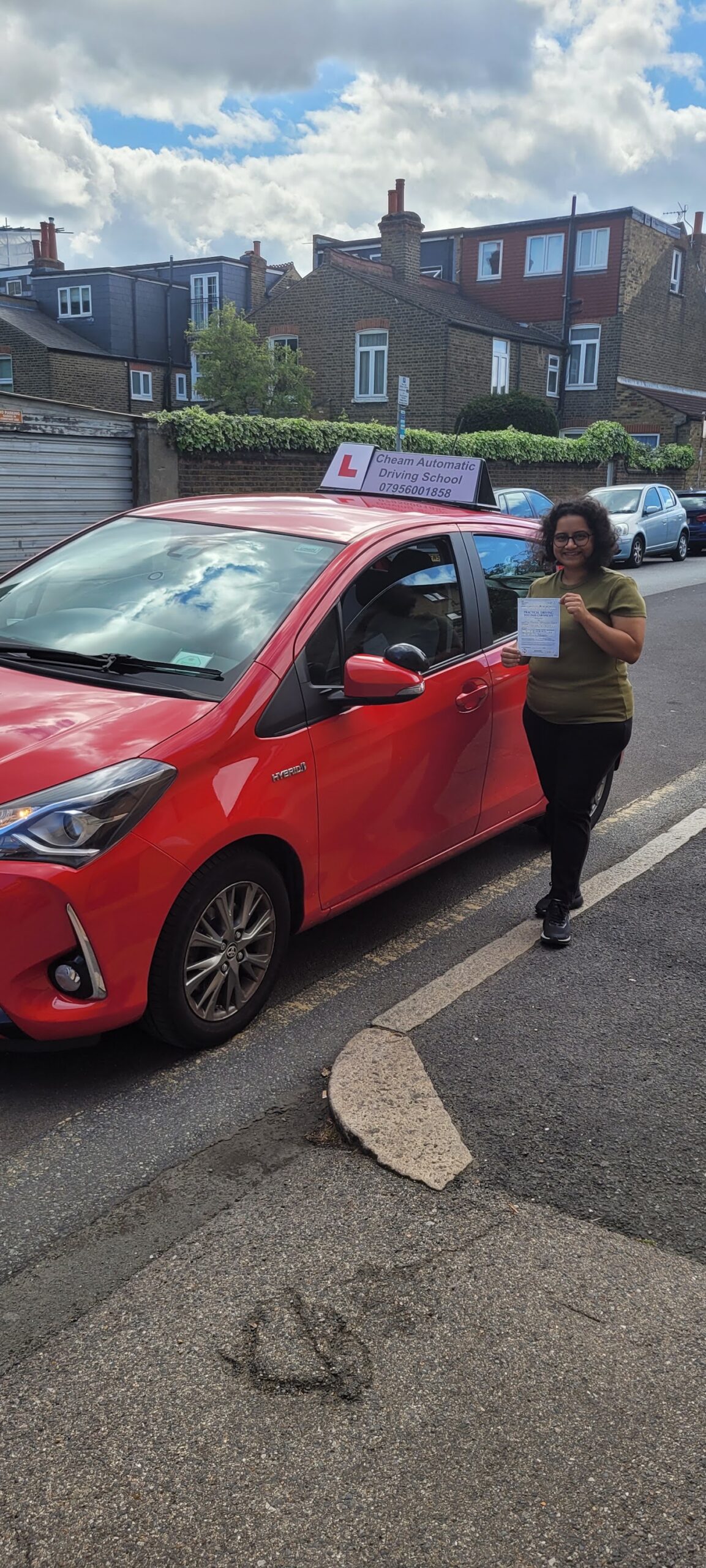Cheam Driving School student 2