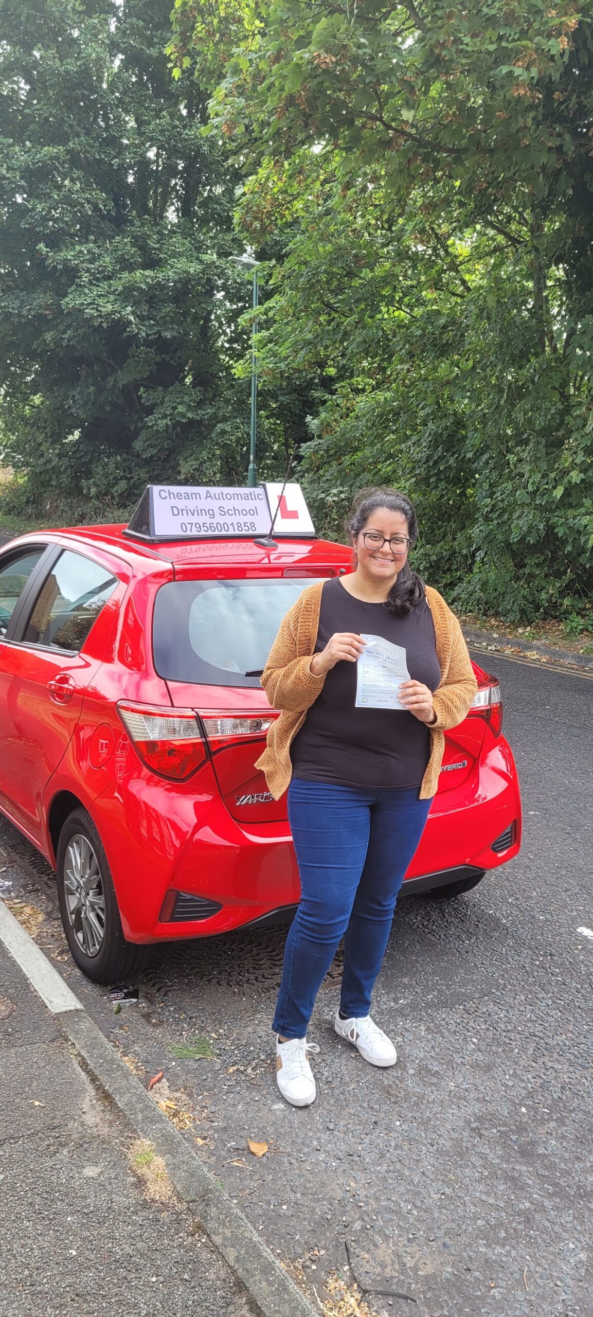 Cheam Driving School student 1
